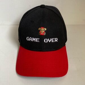 Super Mario Bros. “GAME OVER” official Nintendo adjustable SnapBack hat one size